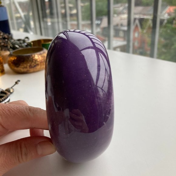 Chunky sparkly purple Marc Jacobs bangle - Picture 3 of 3